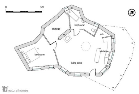 plan of Charlie's house