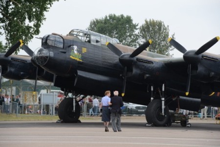Lancaster of Battle of Britain Memorial Flight