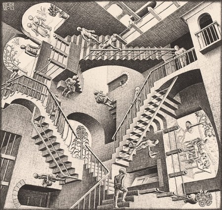 Relativity (1953) - M C Escher